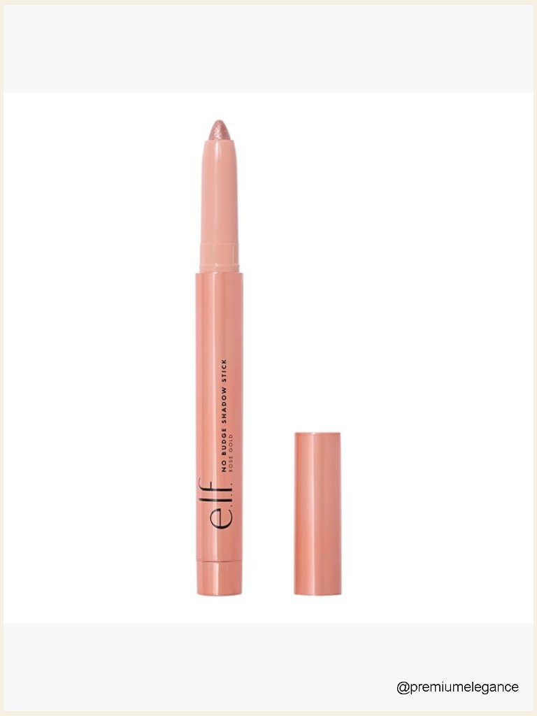 Metallic Cream Eyeshadow Stick, Long-Lasting Smudge-Proof, Buildable Color